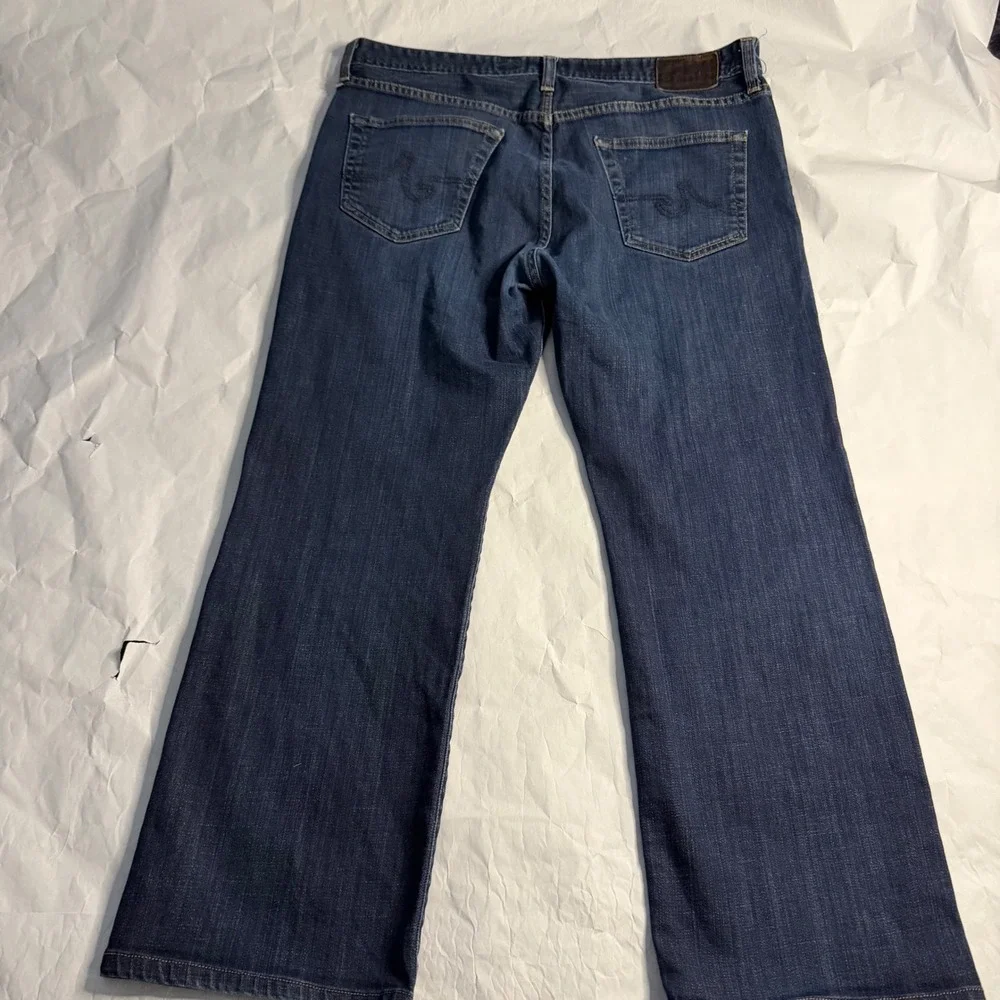 AG Adriano Goldschmied Protege Straight Leg Jeans Mens Indigo Dark Wash 38x30‎